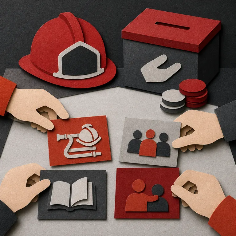 Gemeinsame Planung von Ausstattung, Freizeit und Betreuung der Jugendfeuerwehr